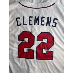 Roger Clemens #22 Boston Red Sox Jersey Men’s XL White Baseball Shirt